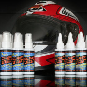 Clear MyVision Anti Fog and Rain Repellant Coatings from Clean MyRide