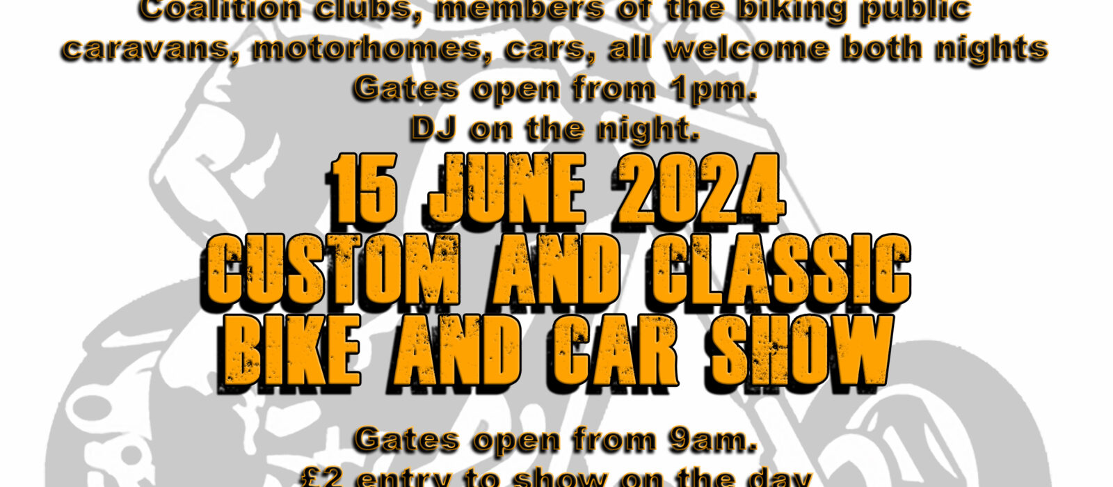 Newcastle Chopper Club 2024 Custom Show